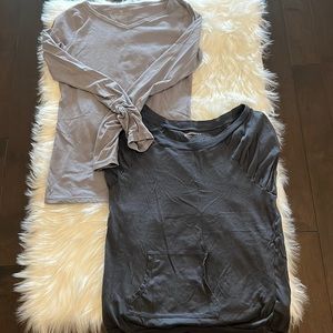 GapBody bundle grey tones. Long sleeved and short sleeved tops size XS